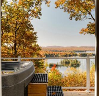 Saint-Aime-du-Lac-des-Iles Ski Chalet | Ô Lac des Îles - Éco Refuges