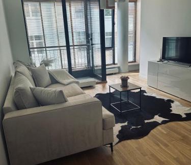Business District Apartment | Žvėrynas Apartment with jacuzzi
