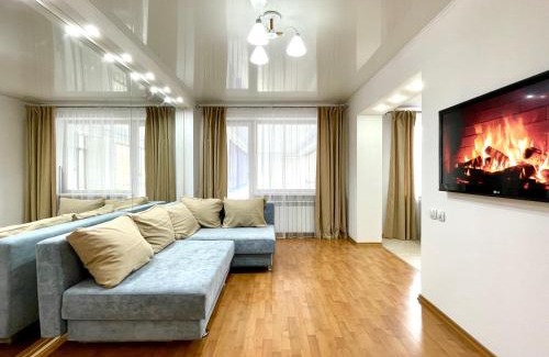 Petropavlovsk Apartment | Букетова 65 2-комн квартира с гостиничным сервисом с белым постельным
