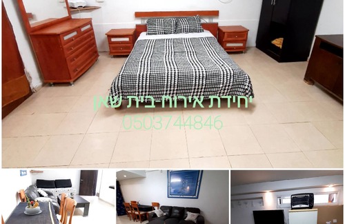 Beit She'an Villa | יחידת אירוח קומפלטnמתאימה לחמישה אנשים+nכל מה שצריך ישnזה 50 מר מתחת לבית