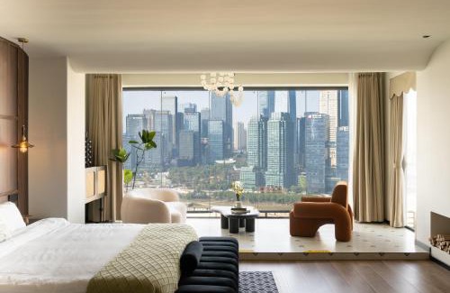 Jeifangbei Central Business District Apartment | 重庆大野江景民宿
