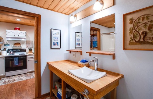 Glacier Cabin | 04SL - Hot Tub - BBQ - Pets OK - Sleeps 5 by RedAwning