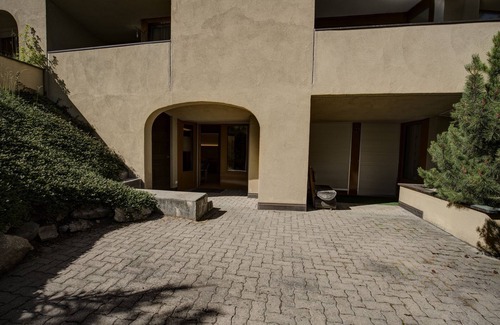 Silvaplana Apartment | 1 1/2-room flat with mountain view on the 2nd floor