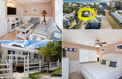 Fort Myers Beach Villa | 1 Bedroom Cottage - Gulf Beach Access - Pet Friendly