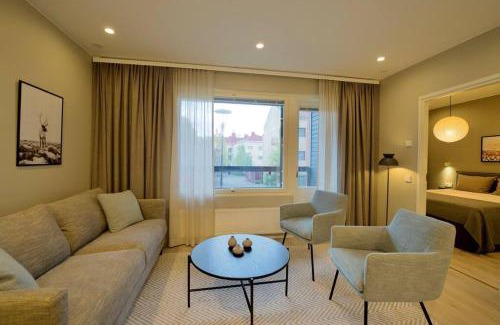 Rovaniemi Apartment | 1 Bedroom Master Suite w Sauna - Downtown