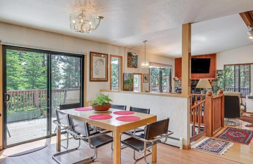 Tahoe Vista House | 1 Mi to Beach Peaceful Tahoe Vista Home with Decks!