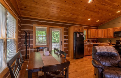 Todd Cabin | 1 Relaxing Place - Quaint cottage, great mountain view, hot tub, and fire pit! Private!