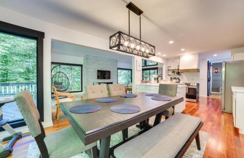Birchwood Farms House | 10 Mi to Nubs Nob Modern Retreat with Fire Pit