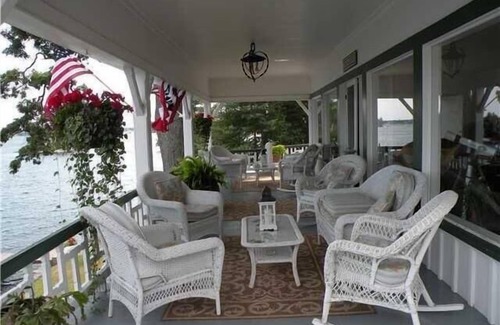 Grenell House | 1000 Islands Great Camp Island Retreat available for the 2025 rental season