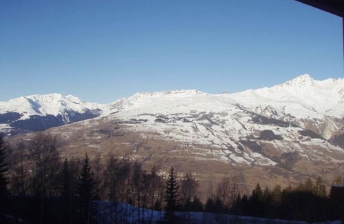 Arc-1800 Apartment | 100m from ski slopes, 8th floor, view mountain, balcony, tv, 30m², Les Arcs