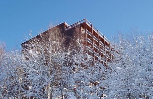Arc-1800 Apartment | 100m from ski slopes, 8th floor, view mountain, balcony, tv, 30m², Les Arcs
