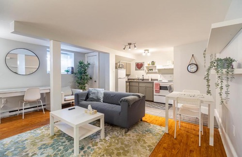 Downtown Halifax Apartment | 107 Quaint Work From Home Ready Suite in Historic Area
