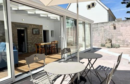 Saint-Pierre-Quiberon Apartment | 10m du sable Déco soignée & bâtiment de caractère