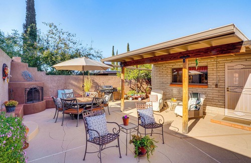 Tucson House | 11 Mi to Sabino Canyon: SW-Style Home in Tucson