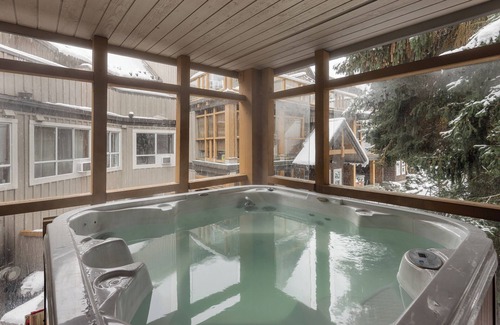 Village North House | 113 Glaciers Reach a 2br with hot tub & pool in Whistler Village