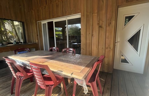 Salles House | 126m² House with Pool and Garden, 25 Minutes from Bassin d'Arcachon