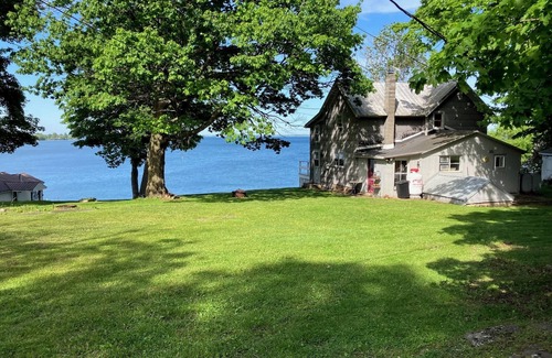 Henderson Cottage | 135' of prime Lake Ontario waterfront with incredible views! Sleeps over 10!
