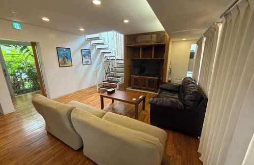 Onna Villa | 146 square meters｜Sophisticated design｜About 12 minutes walk to the beach｜BBQ available