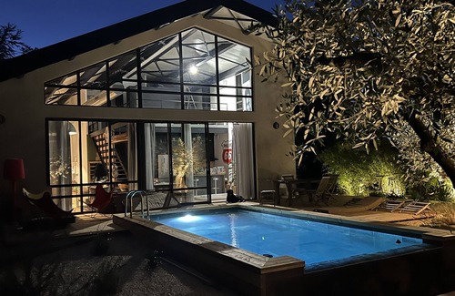 Cadereau Villa | 150 m2 of originality for this villa/loft for 1 couple