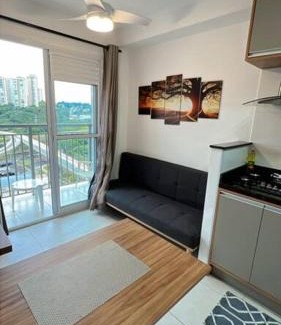 Panamby Apartment | 1710B Est Joao dias - Villa Blue Tree - Apartamento com varanda com Vista Ponte Laguna