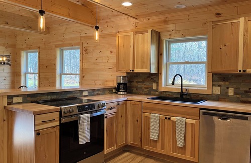 Petoskey House | 2-bedroom up north country home with AC, WiFi, near Petoskey. Pet free.