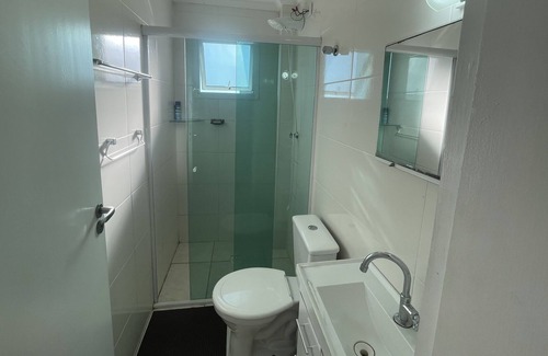 Solemar Apartment | 2 bedrooms 1 suit 2 wc. wifi. 1+ parking spaces for up to 7 people seafront barbecue pool