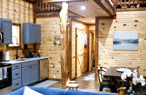 Rogers Cabin | 2 Cabins- Hot Tubs | Dogs OK | Hiking | Climbing