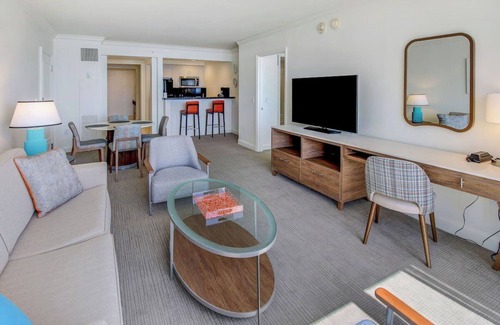 Central Beach Hotel | 2 Comfortable Units with Balcony! Oceanfront, Kitchenette! Outdoor Pool, Pet-friendly!