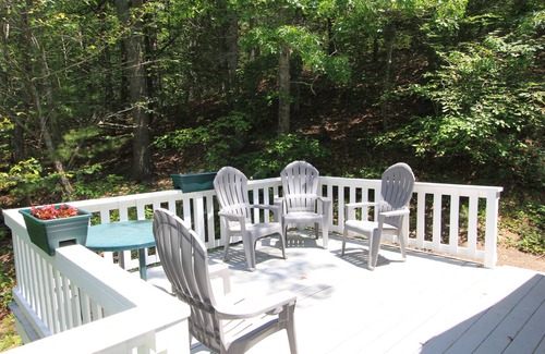 Mashpee Cottage | 2 John Ewer Rd - Cozy cottage near Peters Pond w. water view & A/C
