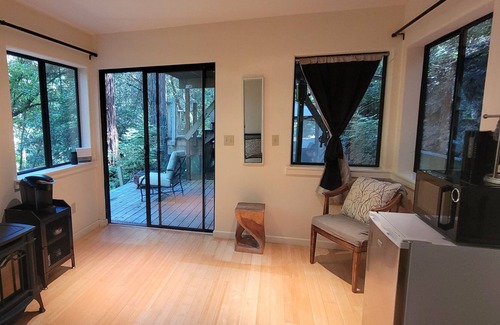 Guerneville Cabin | 2 Rms. Silent Redwoods. Pet OK