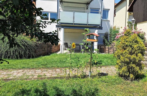 Busenbach Apartment | 2 Rooms Kitchen Whirlpool Shower-Toilet 75"SAT-TV Terrace Parking for 4+2 Guests