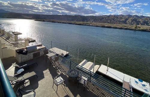 Holiday Shores House | 2 Story Riverfront home with POOL & Boat and Jetski Docks!