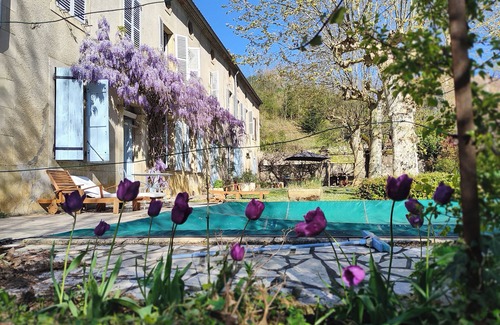 Teilhet House | 200 year old French mansion with mountains and nature. Perfect in all seasons