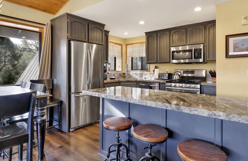 Big Bear City Cabin | 2150 - Lazy Llama Lodge 4 Bedroom Home by RedAwning