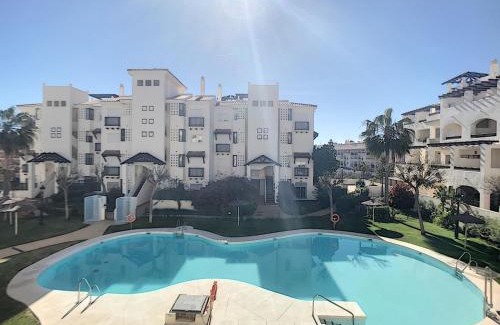 San Luis de Sabinillas Apartment | 2239-Lovely 2 bedrooms with pool and paddle court