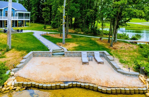 Mineral House | 250’ of Lakefront with Boat House & Private Beach