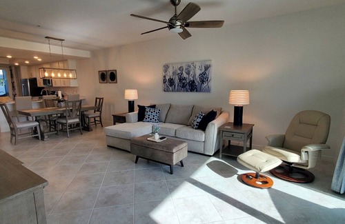 Biggar Condo | 2817 Babcock National Condo with Golf Membership, Ground Floor Unit