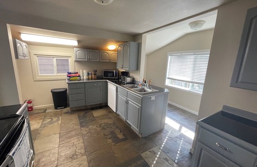 Columbia City House | 2BR/1.5BA - AC- Private upper unit of a duplex house. Few steps to Light Rail