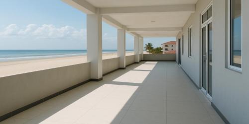 Uroa Apartment | 2BR Beachfront Apartment with Balcony & Sea Views - Uroa, Zanzibar