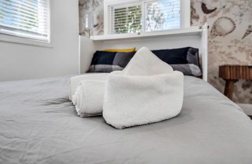 Seaside Heights House | 2BR Modern Coastal Home w Firepit Beach Passes Stylish Bayside Retreat