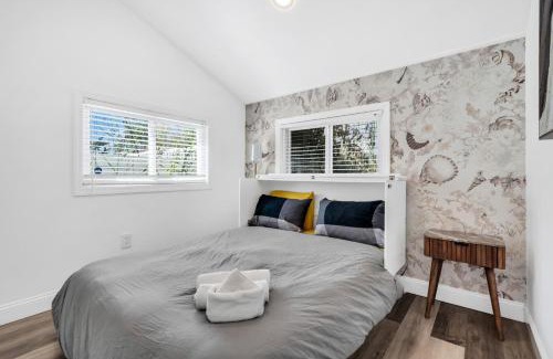 Seaside Heights House | 2BR Modern Coastal Home w Firepit Beach Passes Stylish Bayside Retreat
