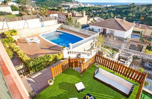 Blanes Villa | 2MAER01 - House for 9 people with private pool located near the beach of Blanes