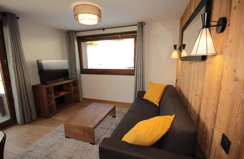 Les Saisies Apartment | 2nd floor, balcony, parking, tv, 59m², Les Saisies