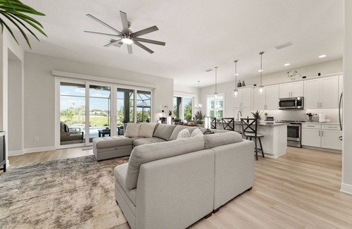 Okahumpka House | 3/2 Premier POOL Home w/GOLF CART in The Village of Lake Denham