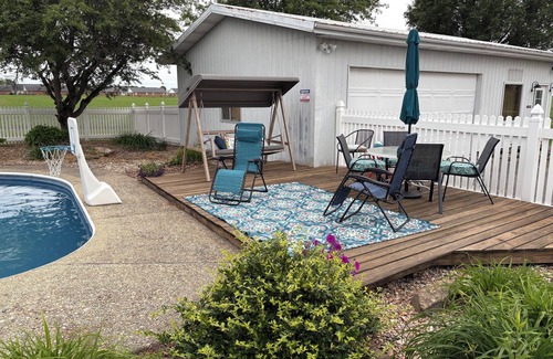 Odon House | 3-bedroom house in adorable Odon with WiFi and AC