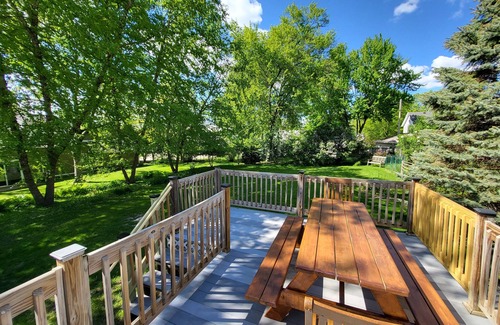Green Lake House | 3-Bedroom House Steps From Town and Waterfront!