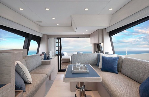 Cove Makarac (Milna) Boat Rental | 3-bedroom Santa Barbara Yacht in charming Podstrana with AC, WiFi , Flat TVn
