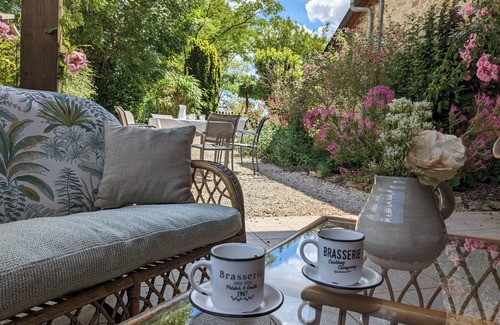 Saint-Georges-de-Noisne Cottage | 3 Charming Gites Sharing Beautiful Pool, Gardens & Games Room Ideal for Families
