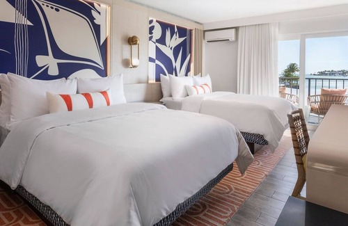 Islamorada Hotel | 3 Units, Guest Room, 2 Queens, Marina View, Balcony, 3 Outdoor Pools