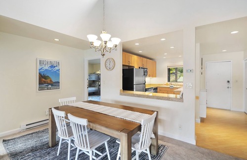 Port Ludlow Condo | 3BR 3BA Condo - Steps away from Beach, Pool and Dining!